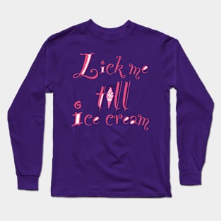 Ice Cream Long Sleeve T-Shirt